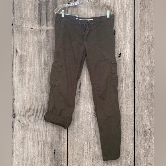 Tommy Hilfiger Brown Convertible Cargo Pants - Picture 2 of 8